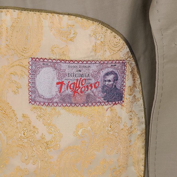 Tiglio Rosso Super 150's Wool Sports Coat - Picture 13 of 16